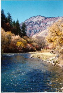 photo of river in a canyon