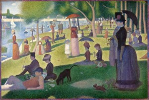 painting of a park