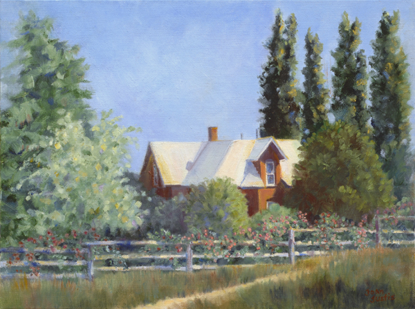 Rockhill Farm 12x16 ©Joan Justis-All rights reserved